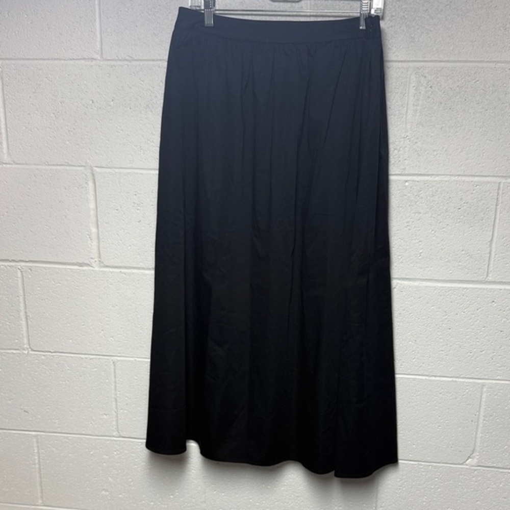 Ming Wang Classic Black Maxi Skirt‎